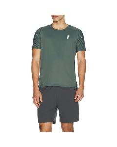 Camiseta On Running Performance T 2 Masculina Verde Oliva
