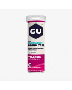 Gu Energy Tabs Hidroeletrolitico Sabor Frutas Vermelhas (Tri-Berry)